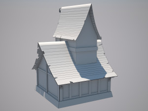 fantasy house 3D Modell