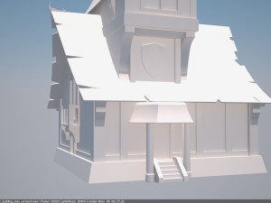 fantasy house 3D Modell