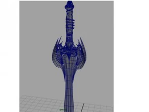 espada 3d Modelo 3D