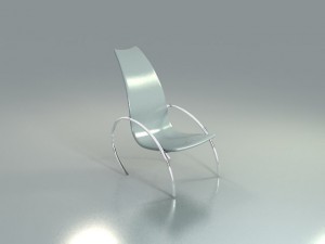modern style chair Modèle 3D
