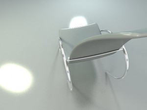 modern style chair 3D Model