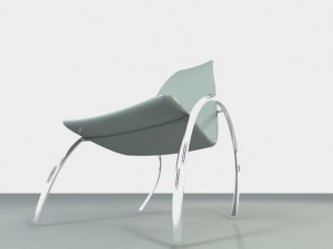 modern style chair 3D Model