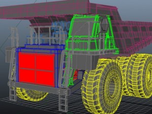caterpillar Model 3D
