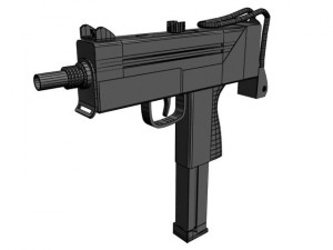 ingram m5 3D Model