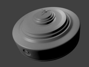 antitank mine tm57 with fuse mvz57 3D-Modell