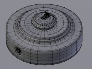 antitank mine tm57 with fuse mvz57 3D-Modell