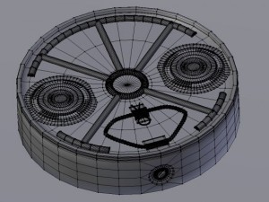 antitank mine tm57 with fuse mvz57 3D-Modell