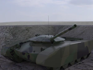 tank htt1 cheol gibyeong 3D Model