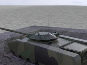 tank htt1 cheol gibyeong 3D Model