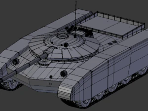 tank htt1 cheol gibyeong 3D Model