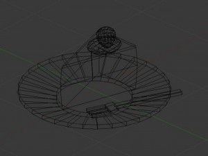 low poly  chocolate cheese cake 3D Model