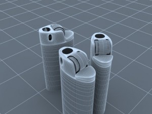 lighter 3D मॉडल