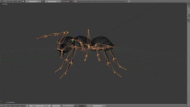 ant 3D Model .c4d .max .obj .3ds .fbx .stl .blend 