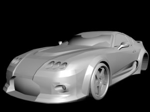 toyota supra veilside Model 3D