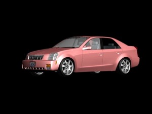 cadillac cts Modello 3D