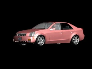 cadillac cts 3D Model
