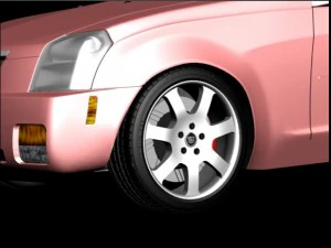 cadillac cts 3D Model
