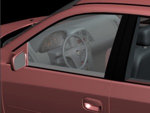 cadillac cts Modello 3D