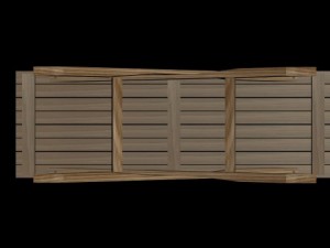 wood table 3D Model
