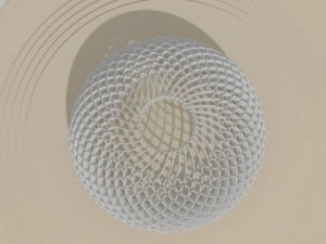 abstract artistic dome 1 3D Model