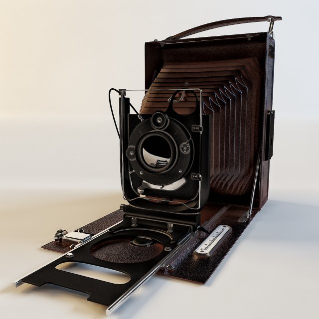 old camera 3D Model .c4d .max .obj .3ds .fbx .stl .blend