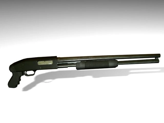 winchester 1300 3D Model .c4d .max .obj .3ds .fbx .stl .blend 