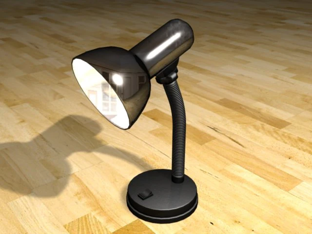 tablelamp 3D Model .c4d .max .obj .3ds .fbx .stl .blend 