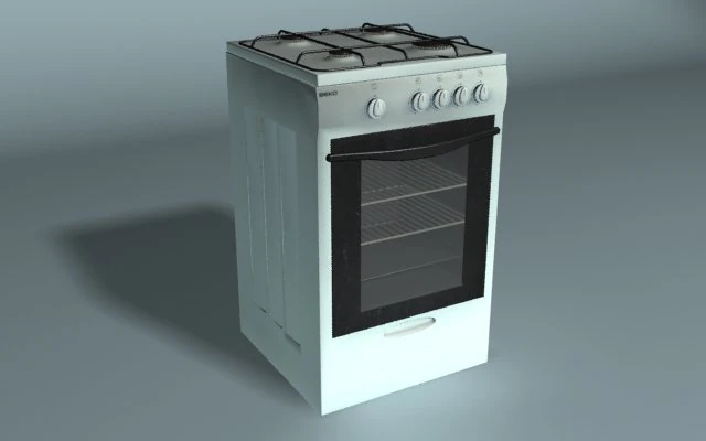 cooker 3D Model .c4d .max .obj .3ds .fbx .stl .blend 