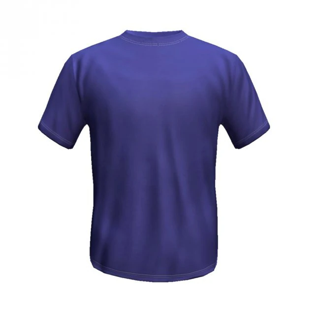 blue tshirt 3D Model .c4d .max .obj .3ds .fbx .stl .blend