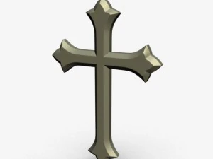 s&iacute;mbolo da cruz Modelo 3D