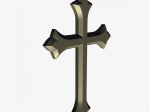 cross symbol Modello 3D