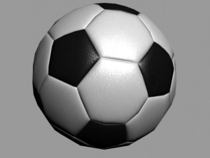 football Modello 3D