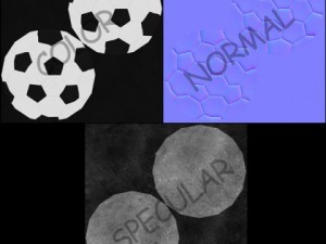 football Modello 3D