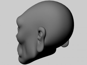 african head 3D 模型