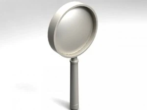 magnifying glass 3D Model