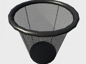 waste bin 3D Model