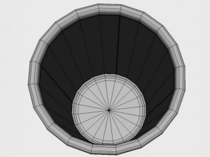 waste bin Modello 3D