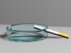 ashtray Model 3D