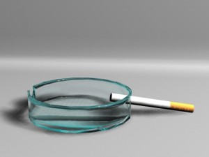 ashtray Model 3D