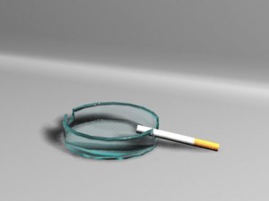 ashtray Model 3D