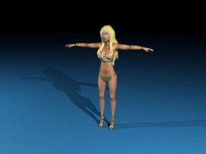 sexy girl 3D Model