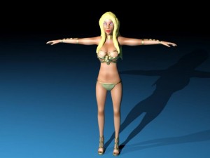 sexy girl 3D Model