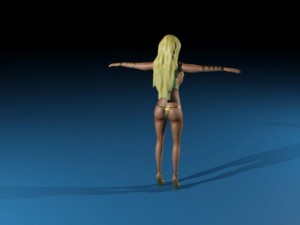 sexy girl 3D Model