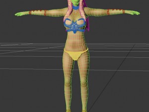 sexy girl 3D Model