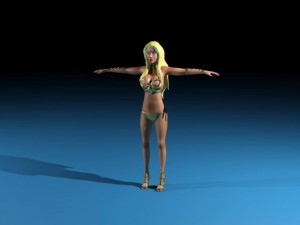 sexy girl 3D Model