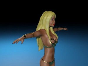 sexy girl 3D Model