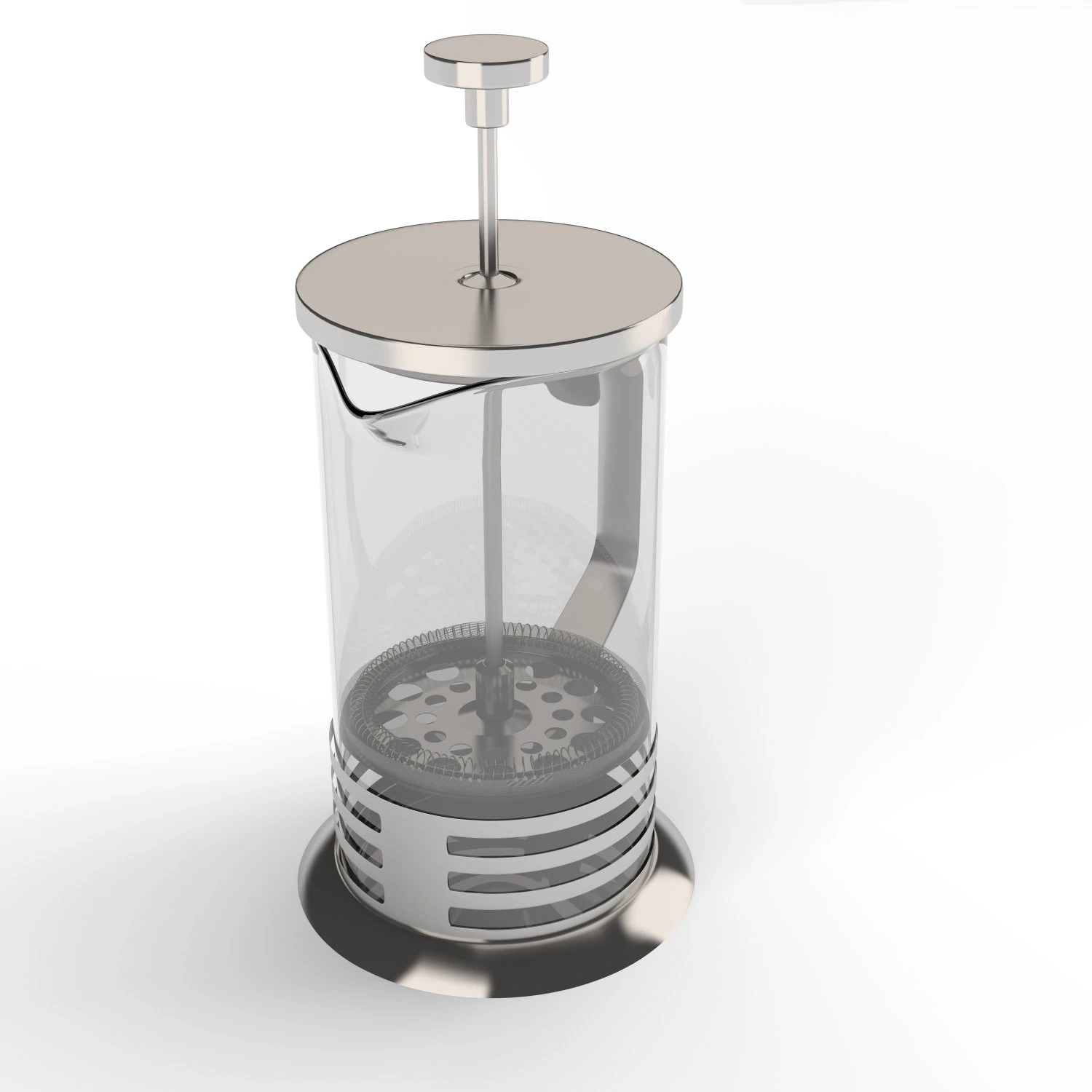 cafetiere 3D Model .c4d .max .obj .3ds .fbx .stl .blend 