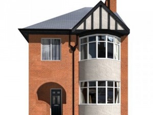 semi detached house 3D Модель