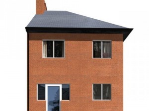 semi detached house 3D Модель