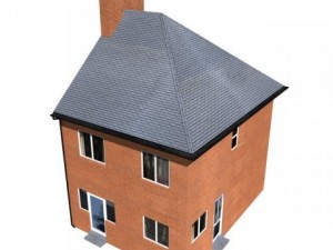 semi detached house 3D Модель